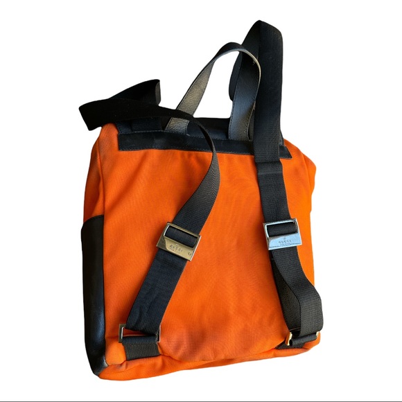 Gucci Nylon/ Leather Small Backpack - Picture 2 of 8